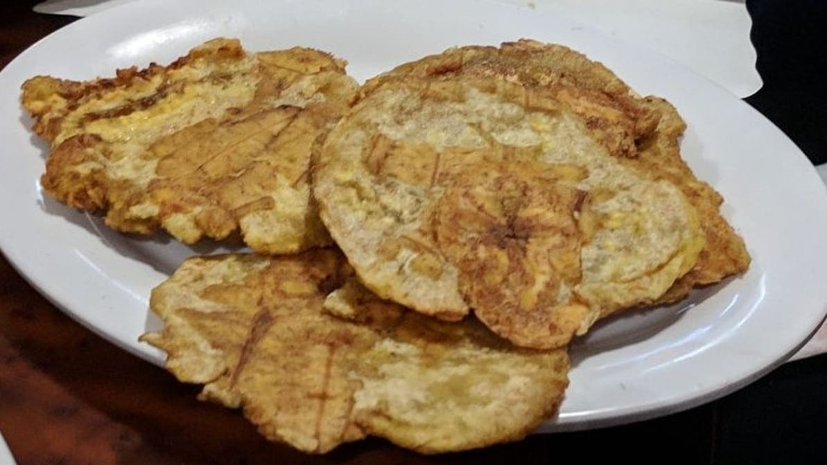 Tostones / Green Plantains.