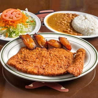 Chuleta Empanizada / Breaded Fried Pork Loin Cutlet