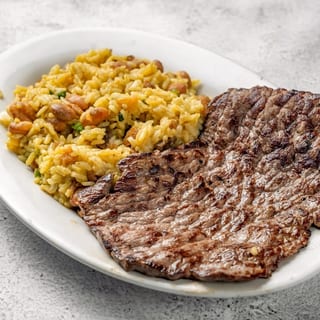 Carne Asada Con Calentado