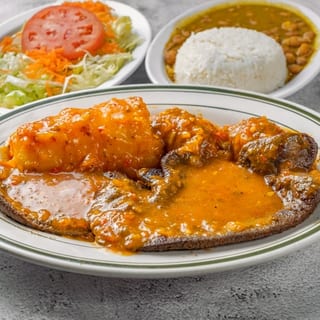 Carne Asada Encebollada / Grilled Top Round Steak