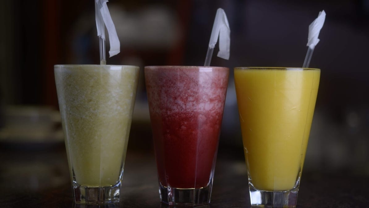 Batidos en Agua.