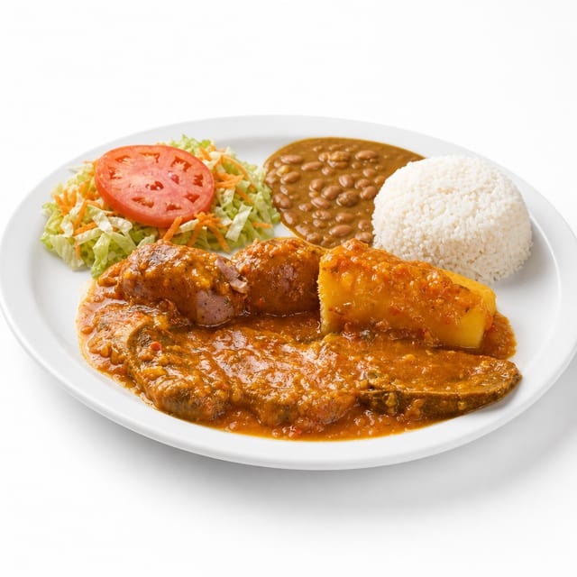 Lengua en Salsa / Beef tongue.