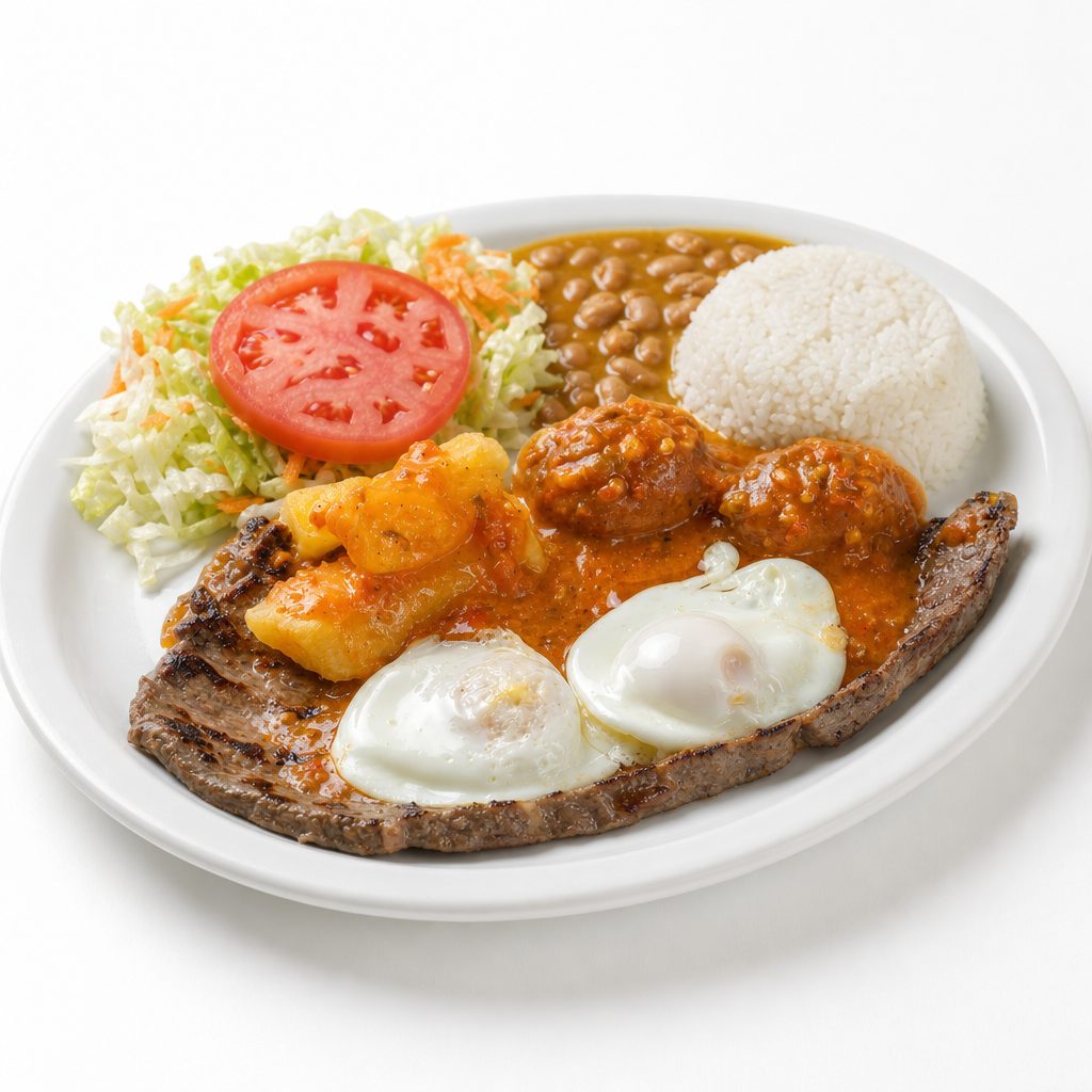 Bistec a Caballo.