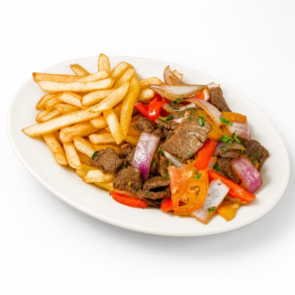 Carne Asada Salteada / Beef Stir Fry.
