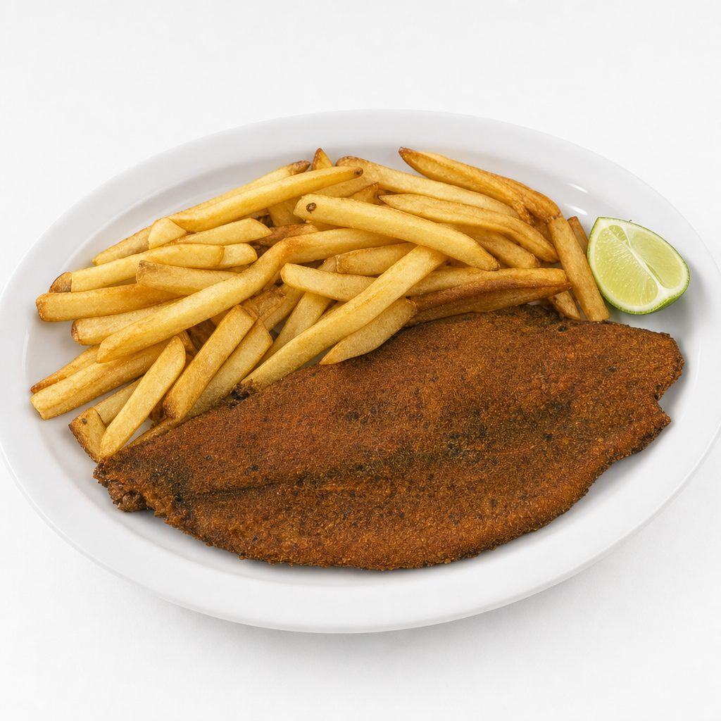 Filete De Pescado Empanizado.