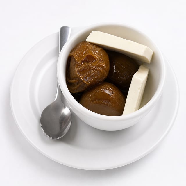 Brevas Con Queso / Figs & Cheese.