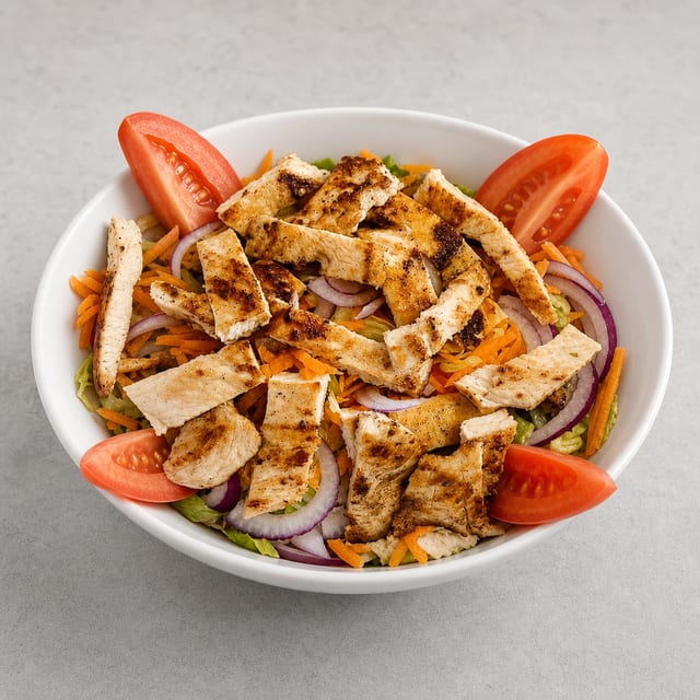 Ensalada Con Pollo a La Plancha / Grilled Chicken Salad.