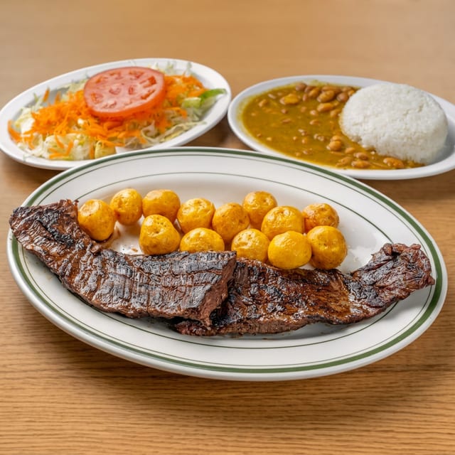 Entraña / Grilled Skirt Steak.