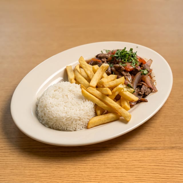 Carne Asada Salteada / Beef Stir-Fry House Style.